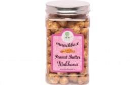 New Tree Munchbox Peanut Butter Makhana  Plastic Jar  140 grams